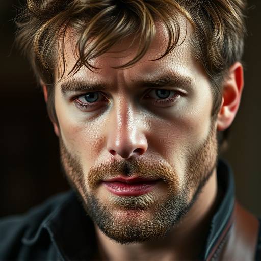 Portrait of Mark Johnson, musician