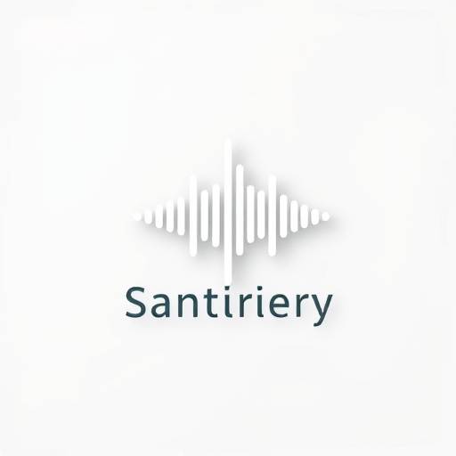 Sonic Sanctuary Recording Studio Logo - a stylized sound wave with a sanctuary icon