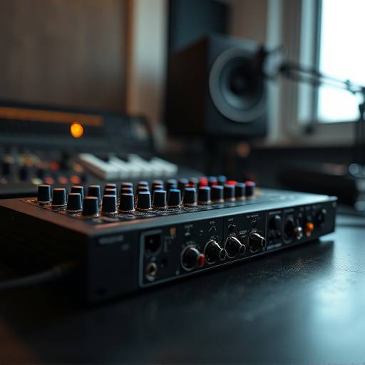 Universal Audio Apollo x8p audio interface with preamps